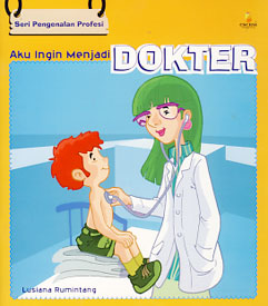 Book cover I Want to be a Doctor
