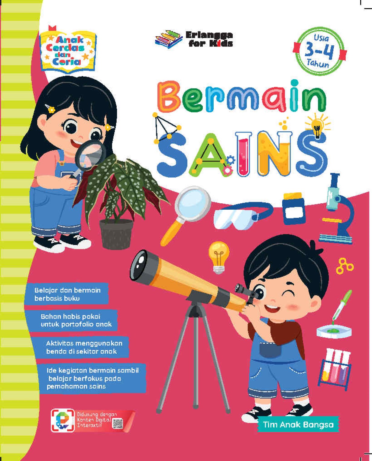 Seri Anak Cerdas dan Ceria: Bermain Sains Usia 3-4 Tahun