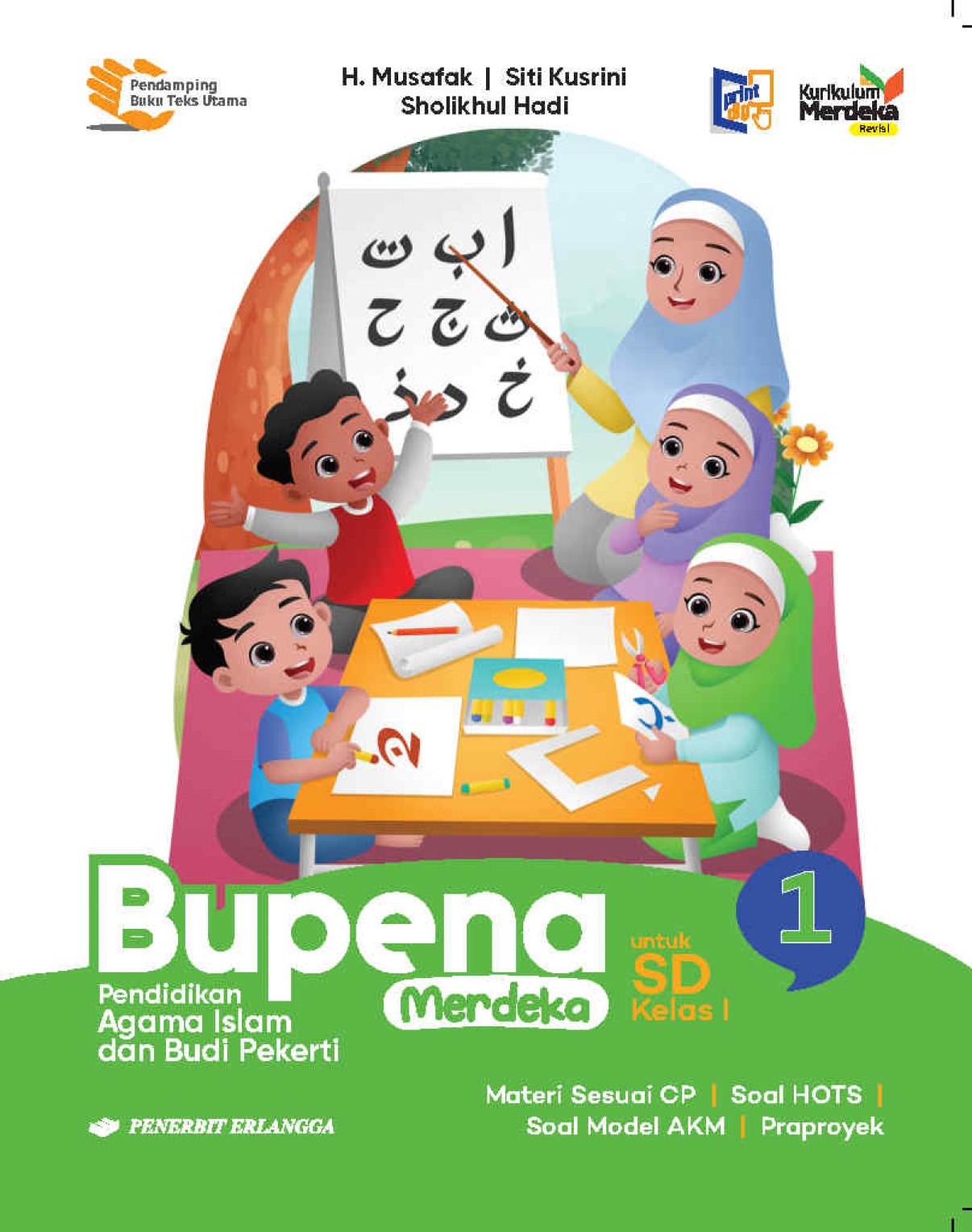 Bupena Merdeka Pendidikan Agama Islam dan Budi Pekerti SD Kelas 1 Kurikulum Merdeka Revisi