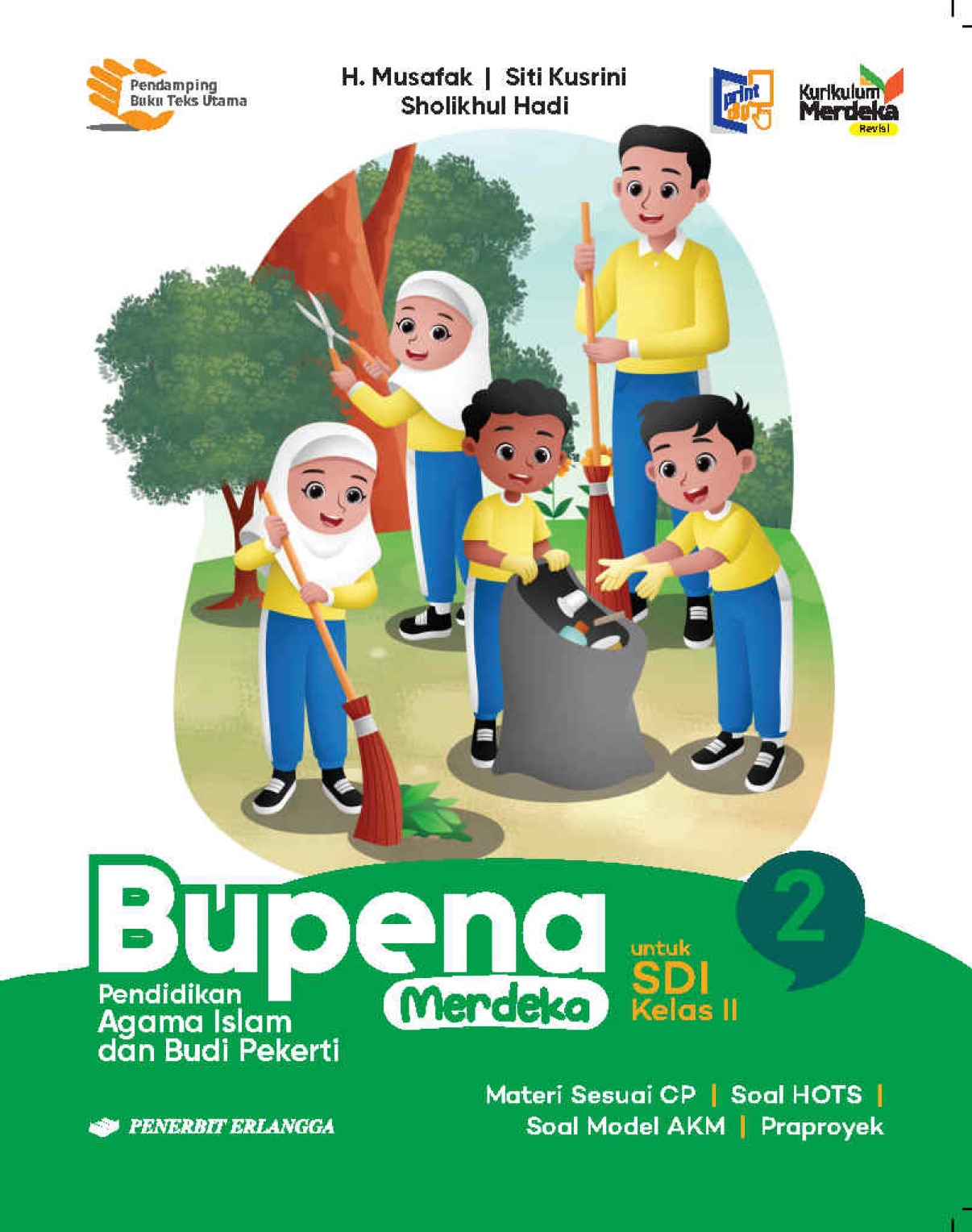 Bupena Merdeka Pendidikan Agama Islam dan Budi Pekerti SD Kelas 2 Kurikulum Merdeka Revisi