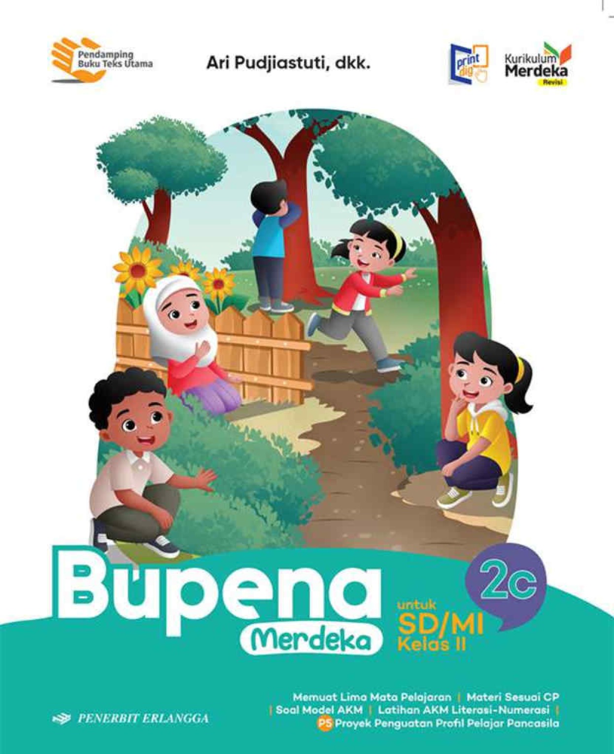 Bupena Merdeka Jilid 2c untuk SD/MI Kelas II KM Revisi