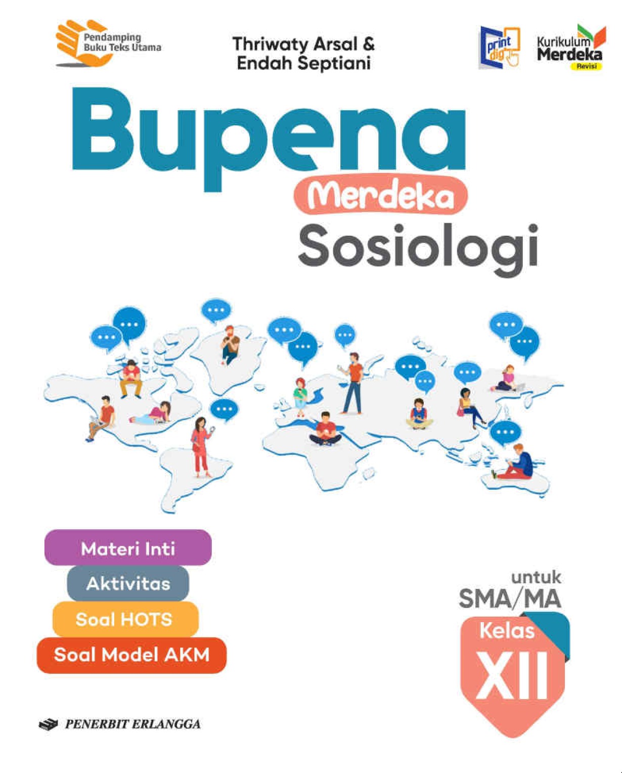 Bupena Merdeka Sosiologi untuk SMA/MA Kelas XII (KM)