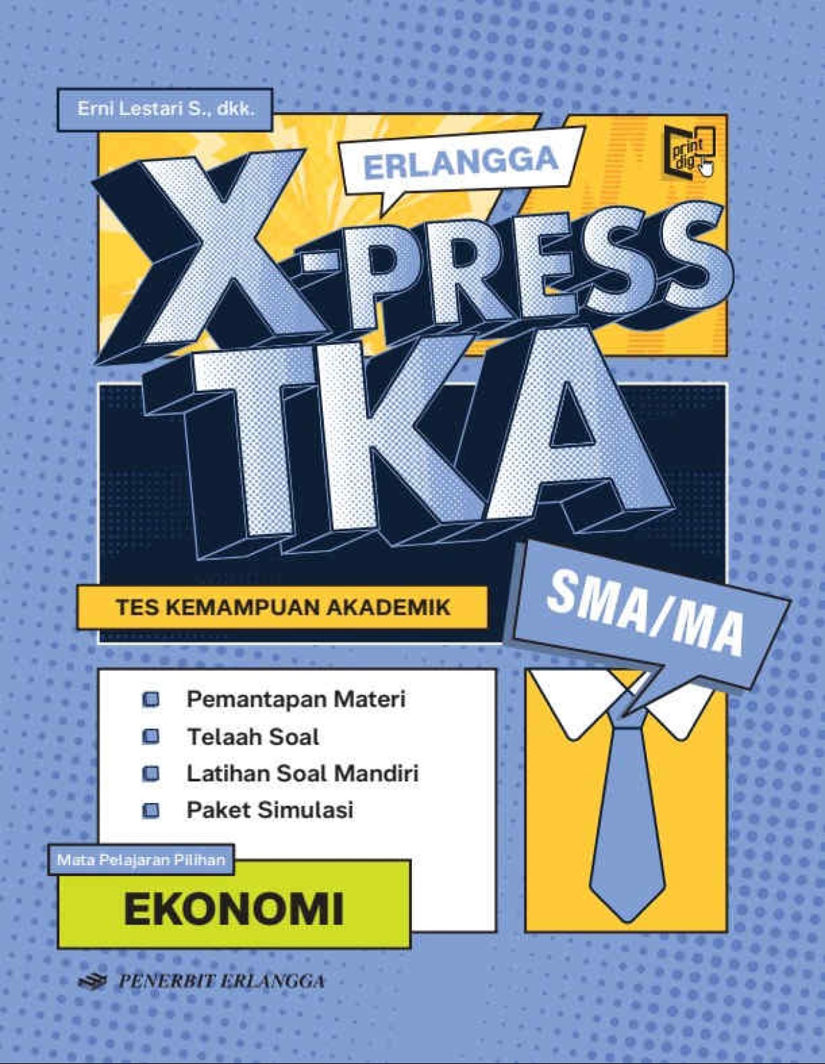 Erlangga X-Press TKA Ekonomi SMA/MA
