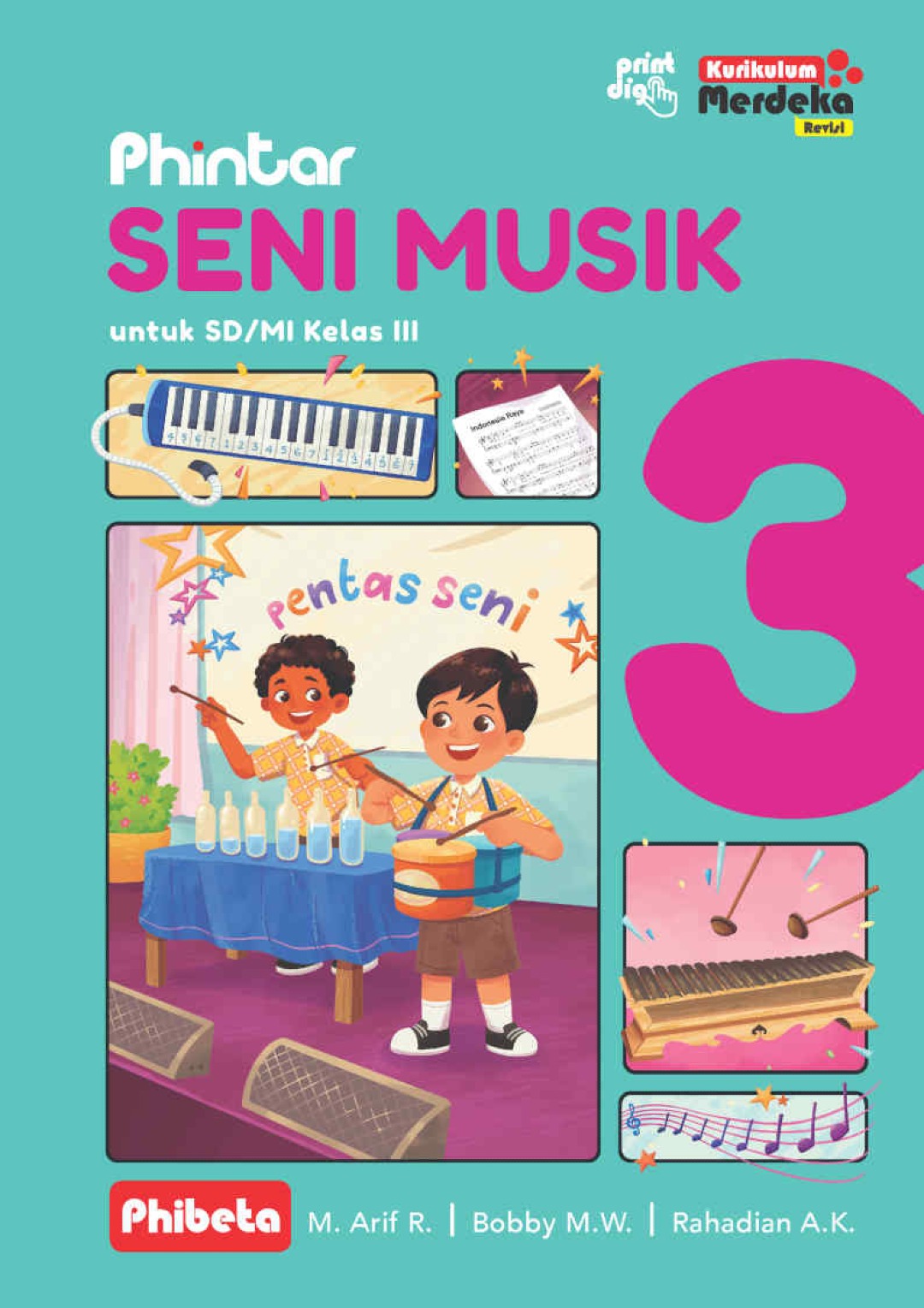 Phintar Seni Musik untuk SD/MI Kelas 3 Kurikulum Merdeka Revisi