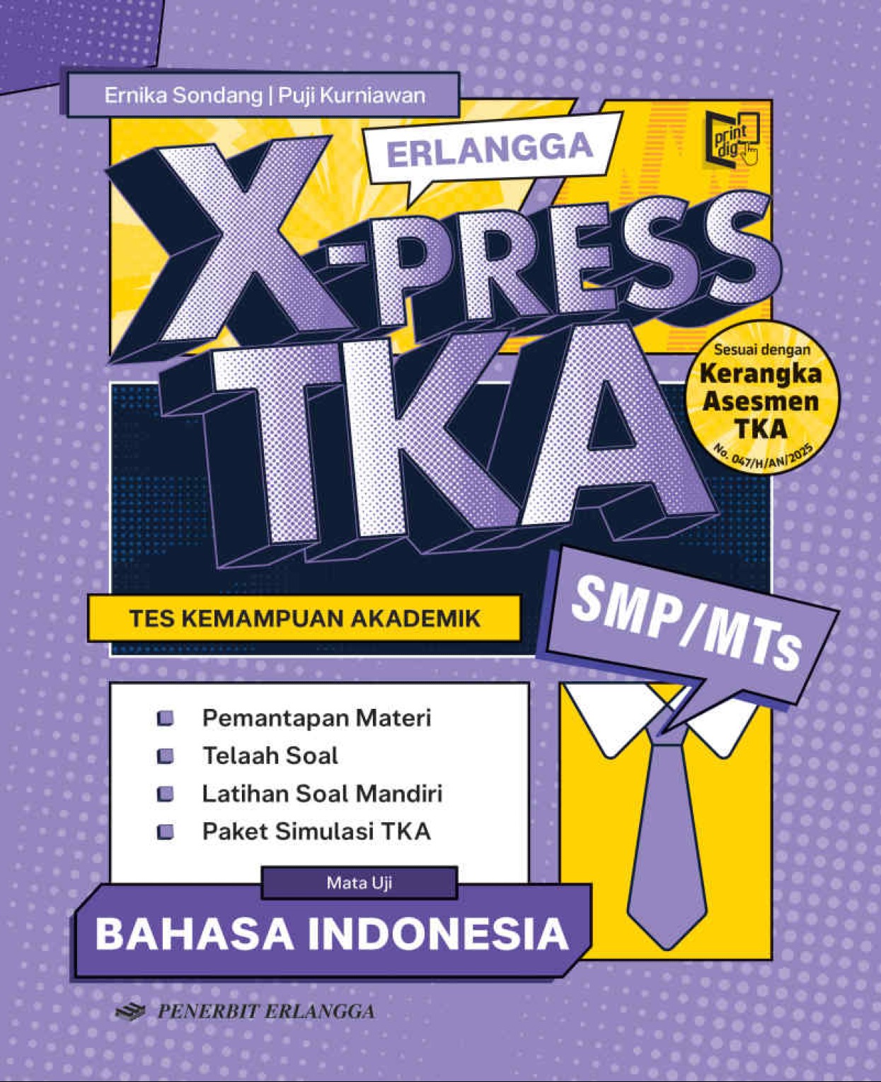 Erlangga X-Press TKA SMP/MTs Bahasa Indonesia 
