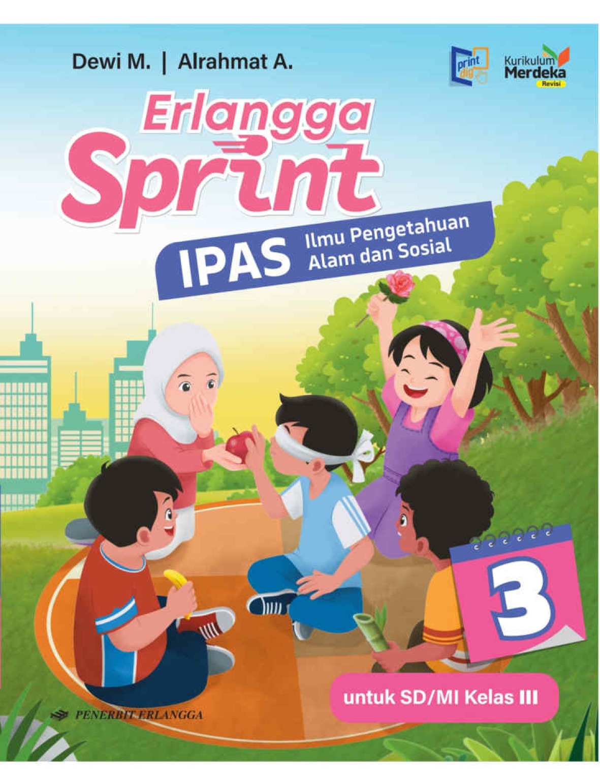 ERLANGGA SPRINT IPAS 5 SD/MI KELAS III/KM REVISI