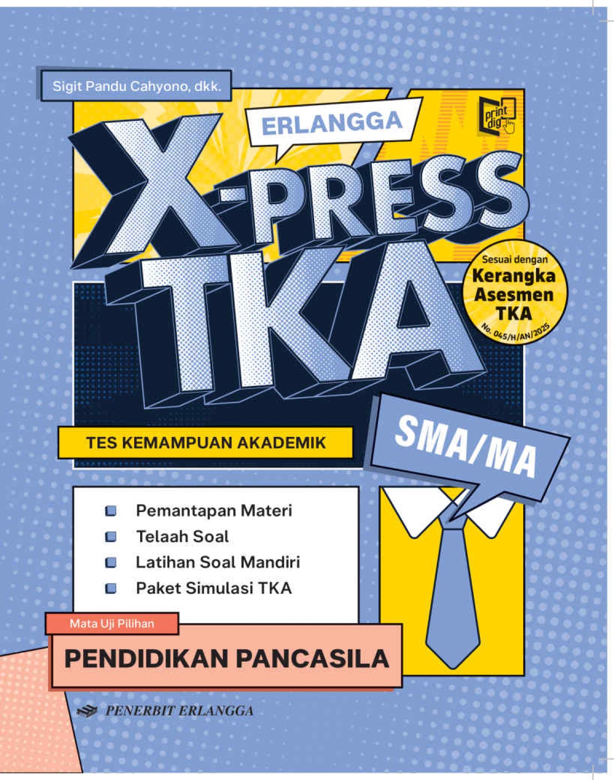 Erlangga X-Press TKA SMA/MA Pendidikan Pancasila