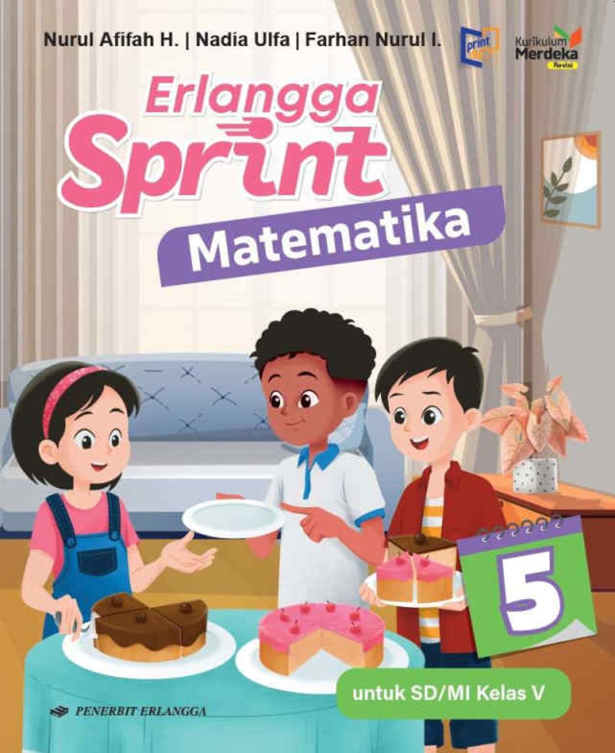 Erlangga Sprint Matematika untuk SD/MI Kelas V KM