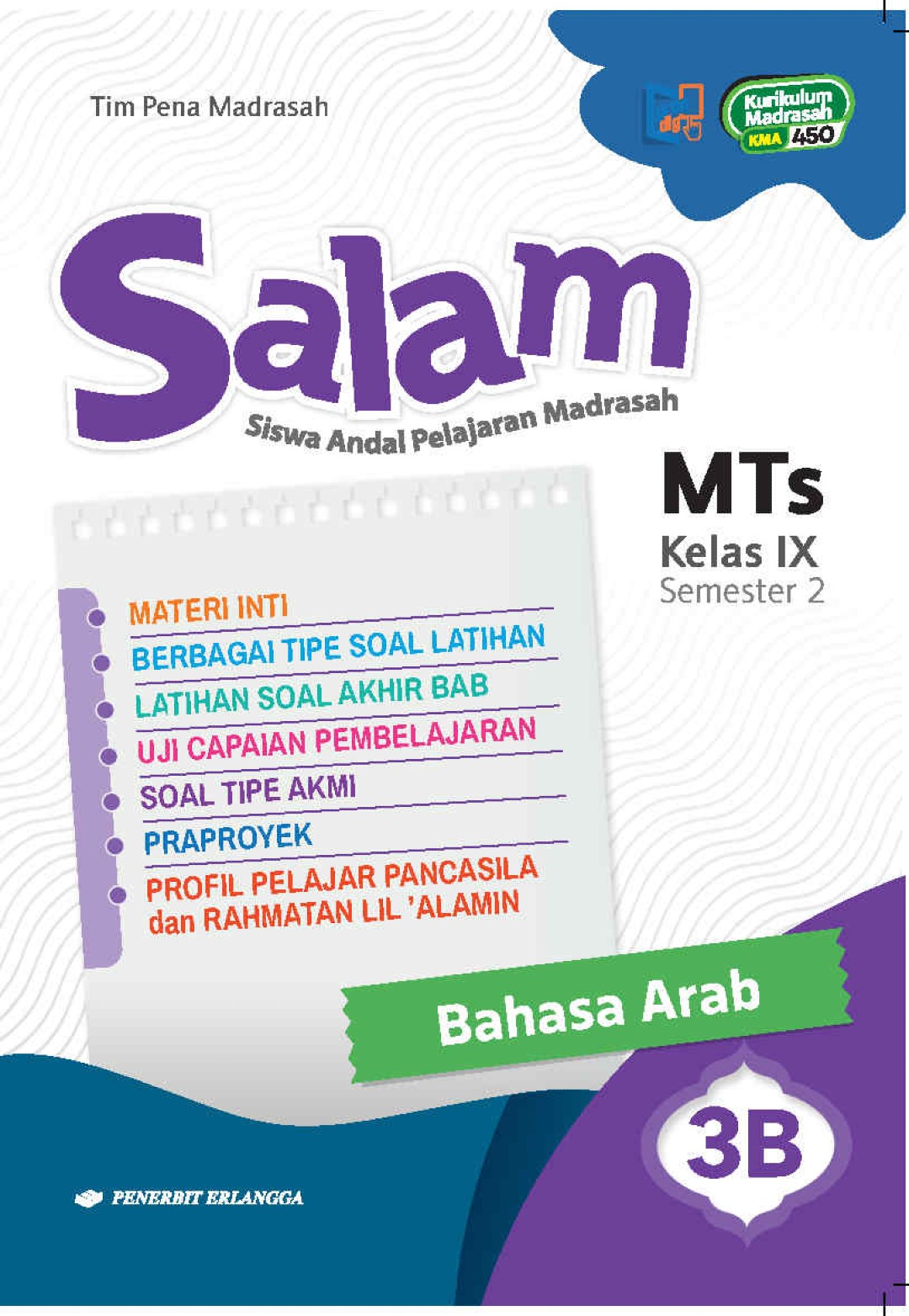 SALAM Bahasa Arab MTs Kelas IX Jilid 3B Kurikulum Merdeka