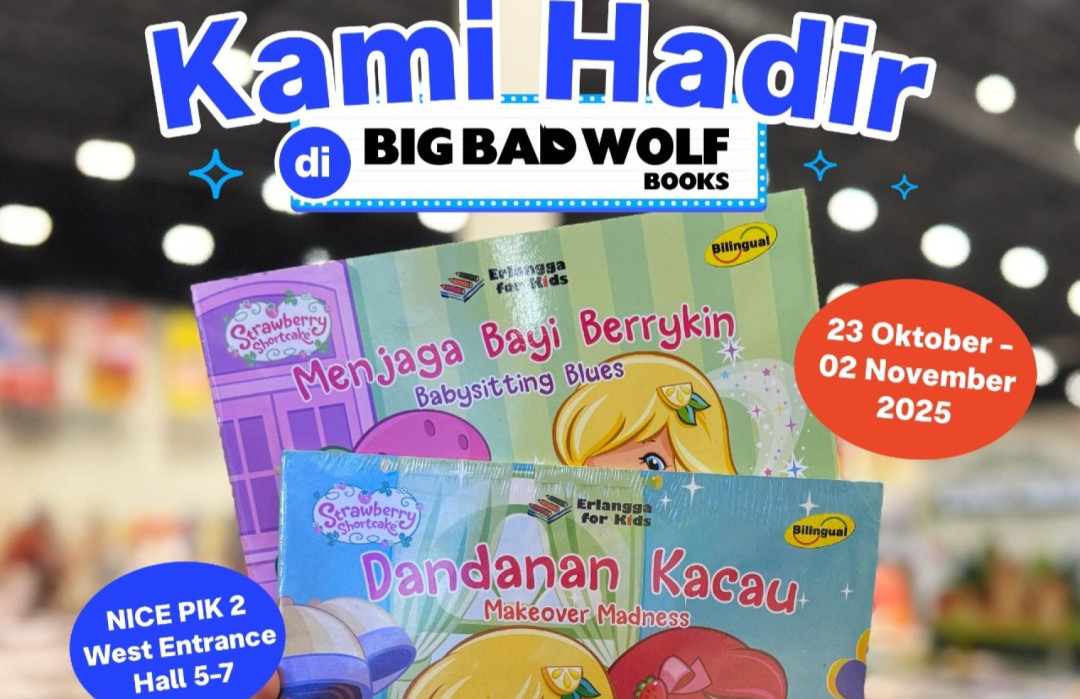 Penerbit Erlangga Hadir di BBW 2025