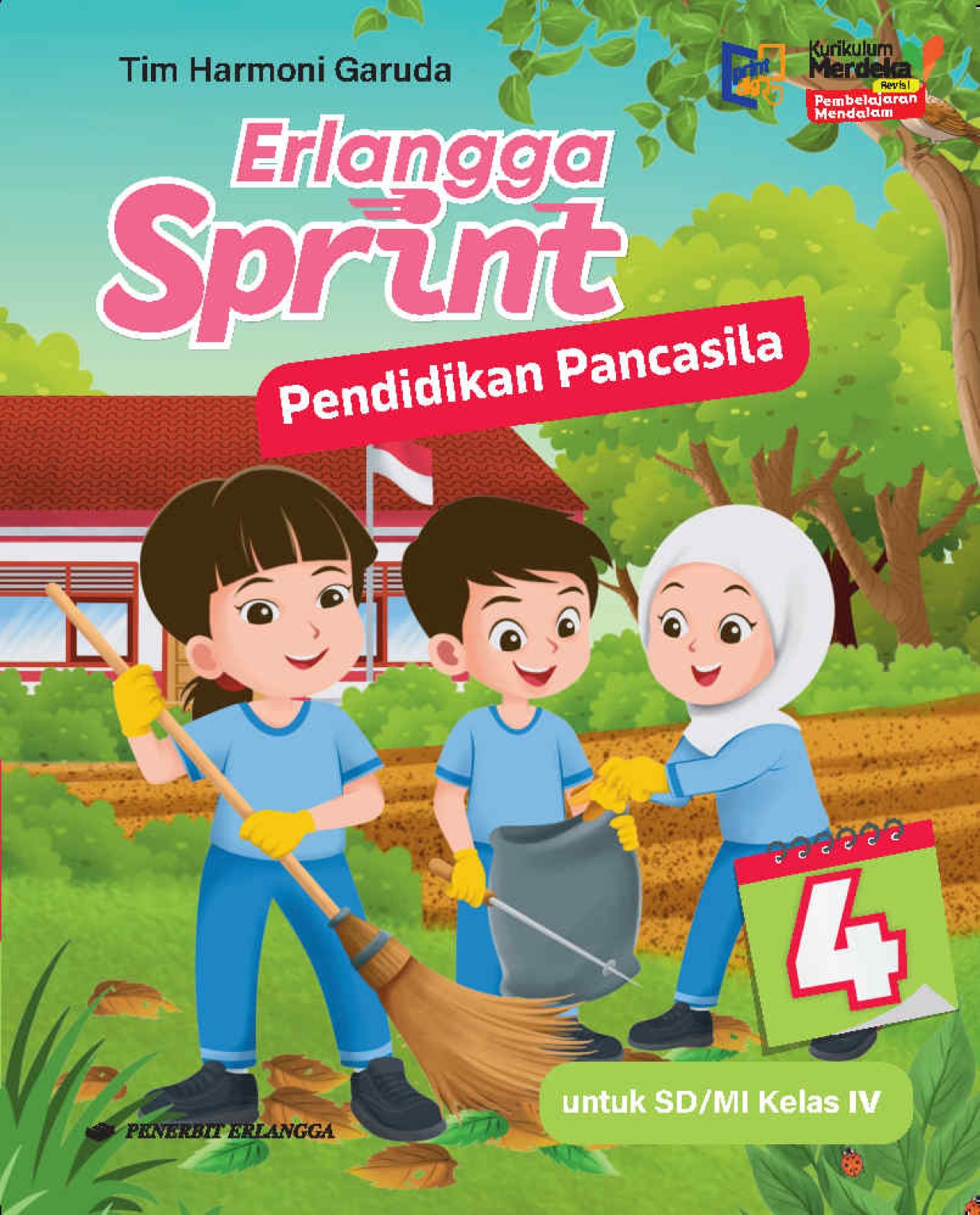 Erlangga Sprint Pendidikan Pancasila SD/MI Kelas 4 Kurikulum Merdeka Revisi