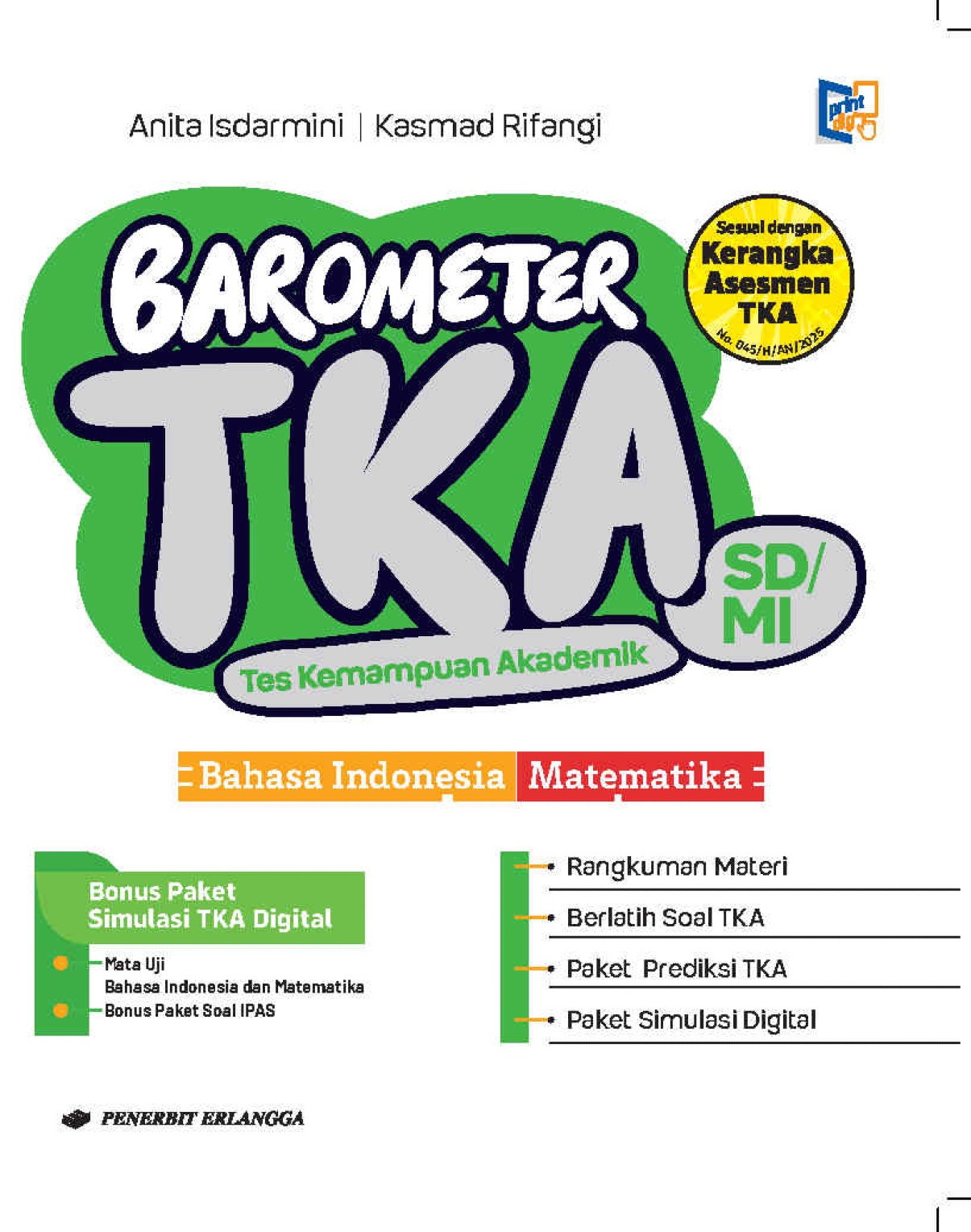 Barometer Tes Kemampuan Akademik (TKA) untuk SD/MI