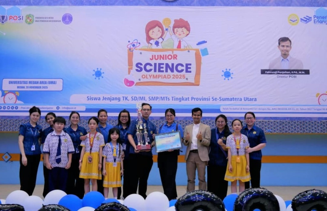 Erlangga Dukung Pusat Olimpiade Sains Indonesia