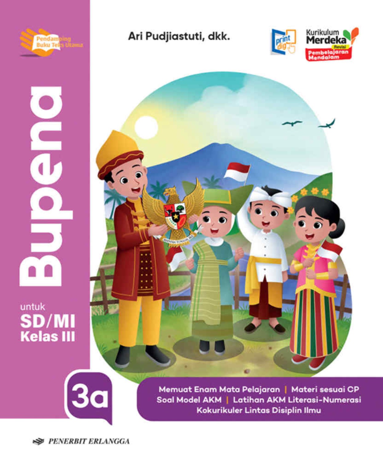 Bupena Jilid 3a untuk SD/MI Kelas III KM Revisi PM