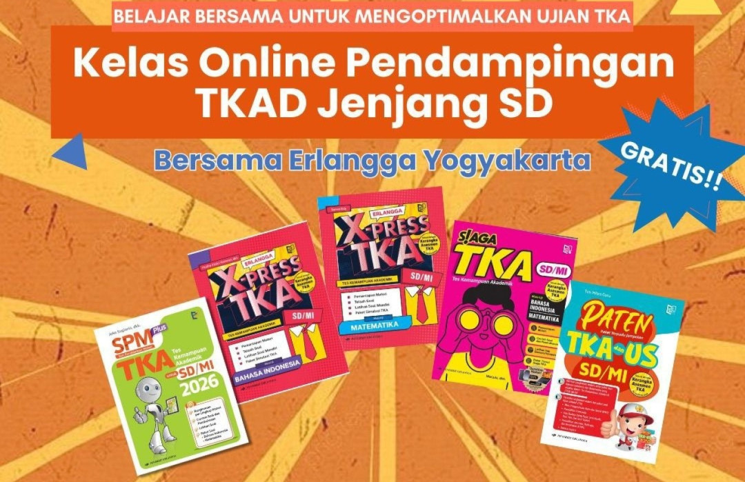 Kelas Online Pendampingan TKAD Jenjang SD - Yogyakarta