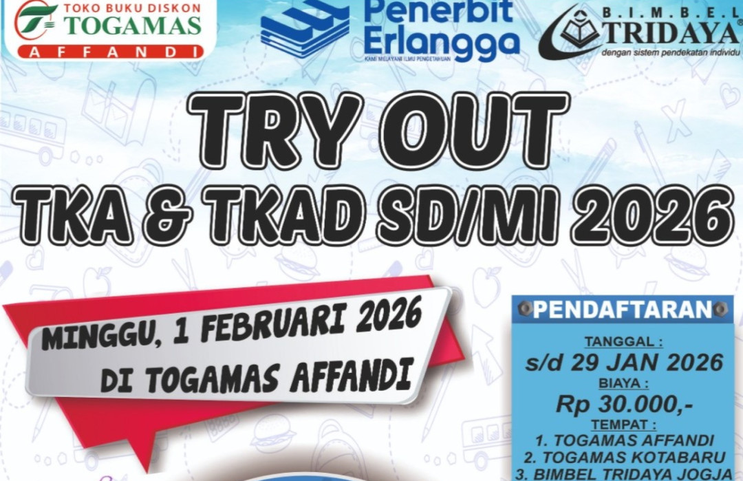 Try Out TKA & TKAD SD/MI 2026