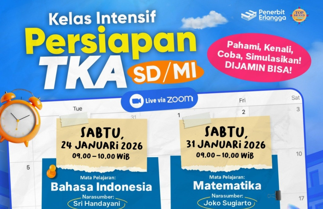 Kelas Intensif Persiapan TKA untuk Siswa SD/MI