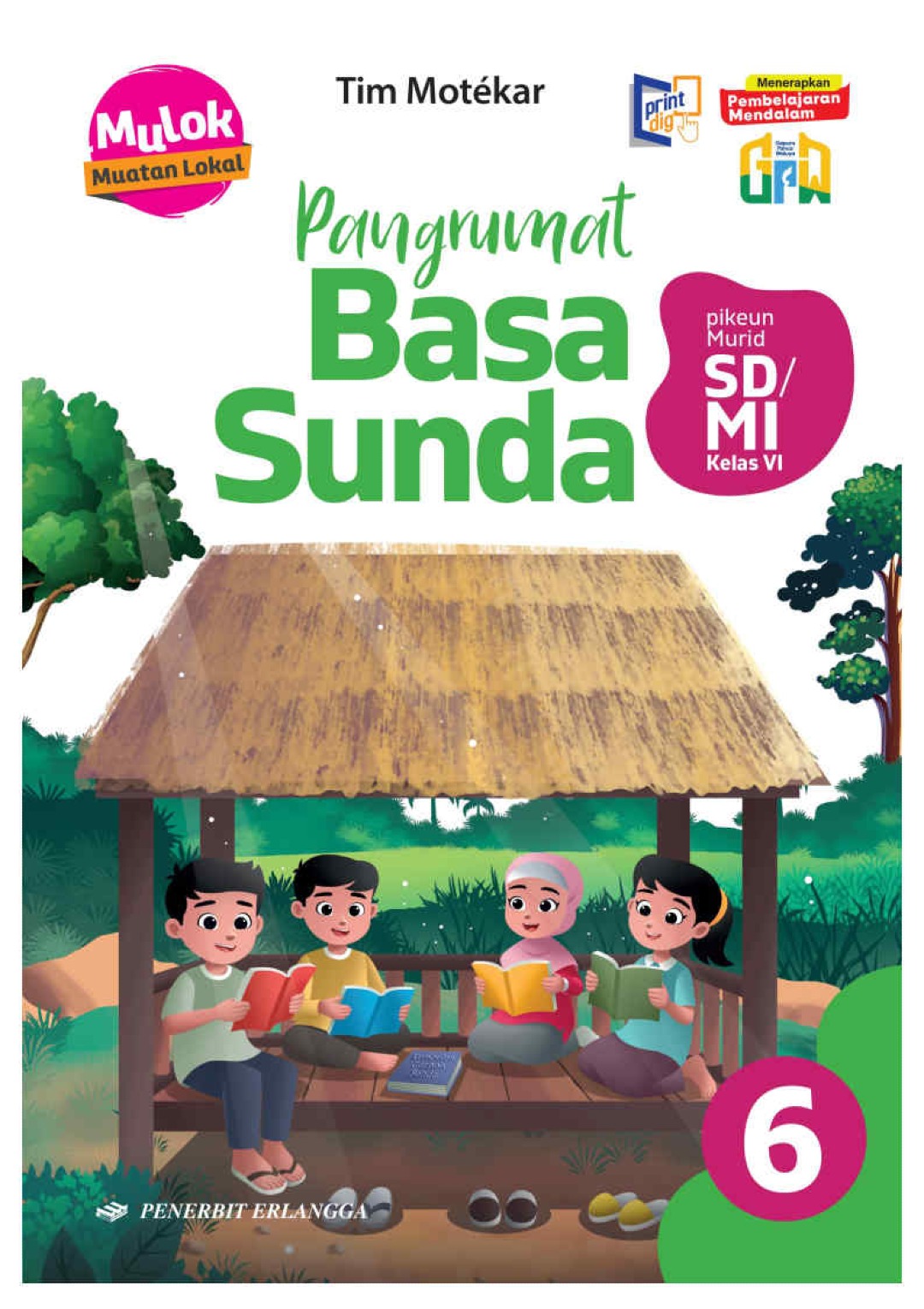 Pangrumat Basa Sunda pikeun Murid SD/MI Kelas 6/KM Rev. GPW