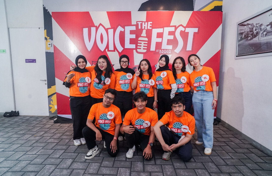 The Voice Fest at Braga Jadi Ruang Pembelajaran dan Pengembangan Diri Mahasiswa