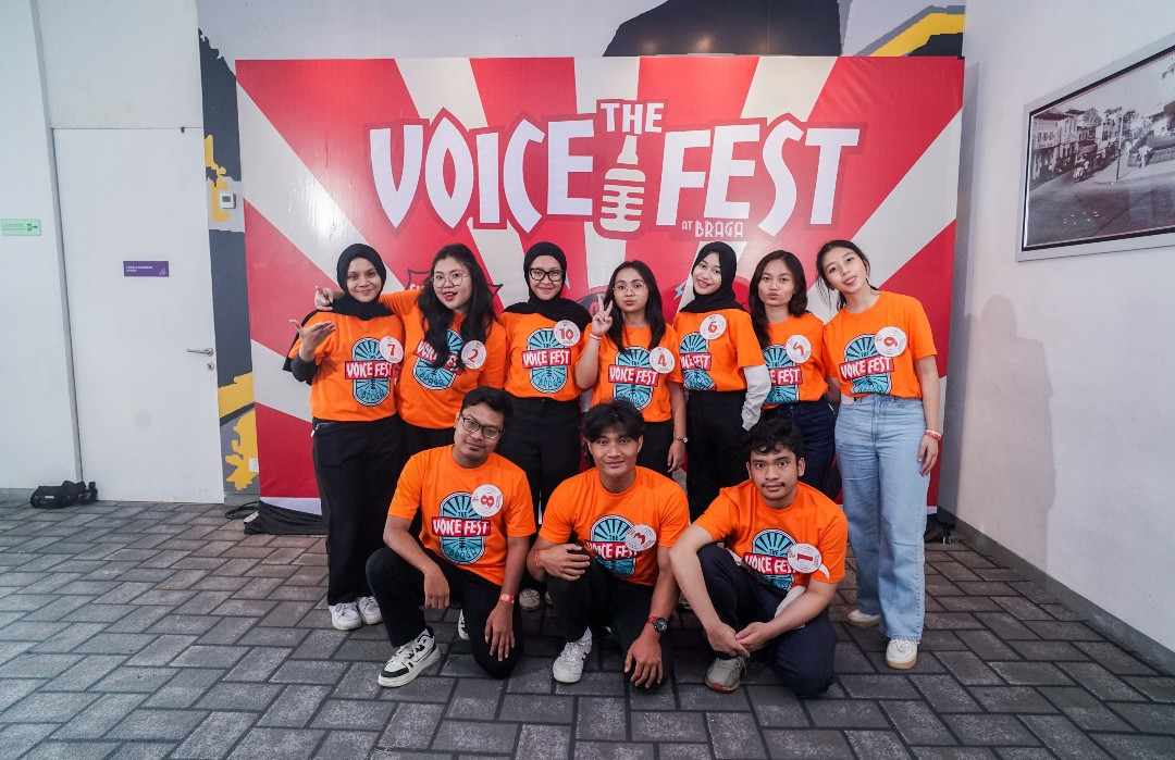 The Voice Fest at Braga Jadi Ruang Pembelajaran dan Pengembangan Diri Mahasiswa