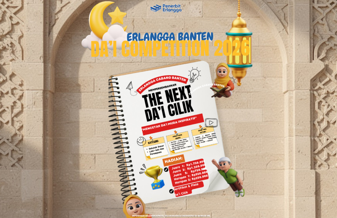 RAMADHAN CERIA, SAATNYA BERKARYA DI ERLANGGA DA’I JUNIOR FESTIVAL 2026