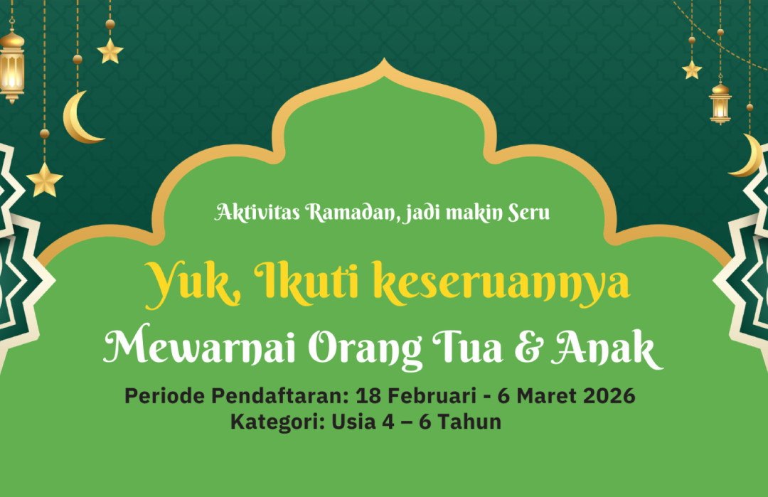 Lomba Mewarnai - Orang Tua dan Anak Spesial Ramadan
