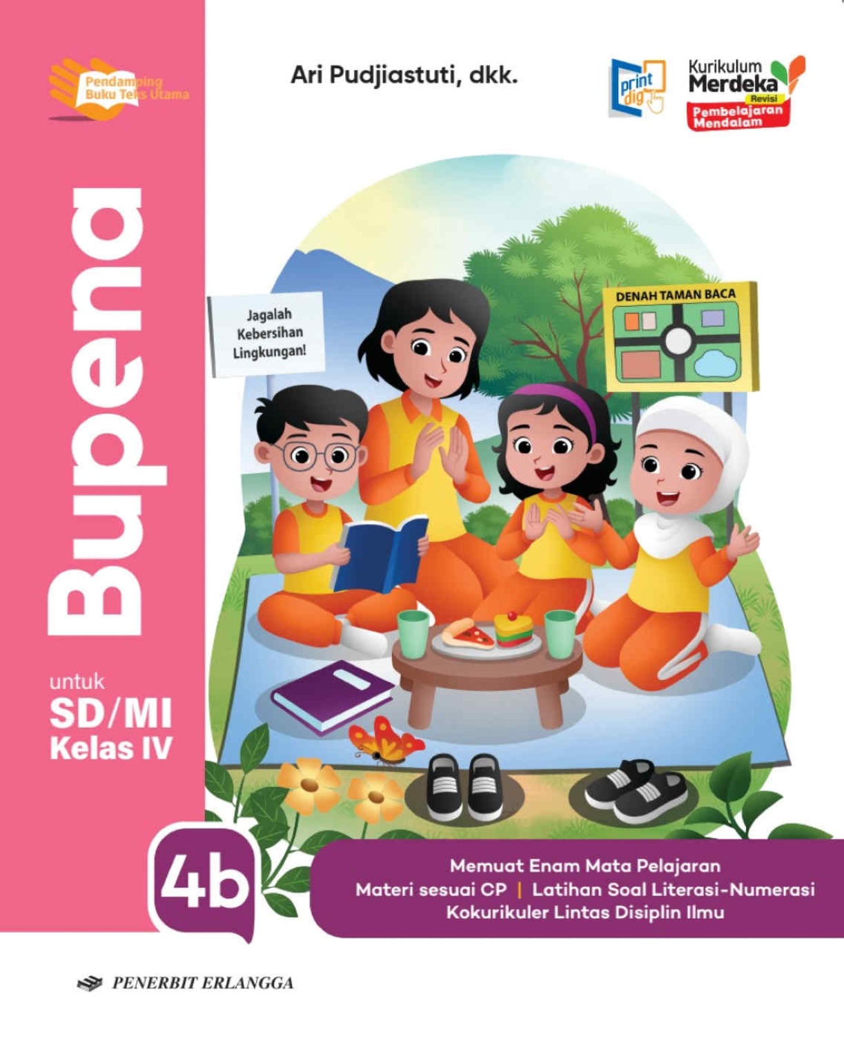 Bupena Jilid 4b untuk SD/MI Kelas IV KM Revisi PM