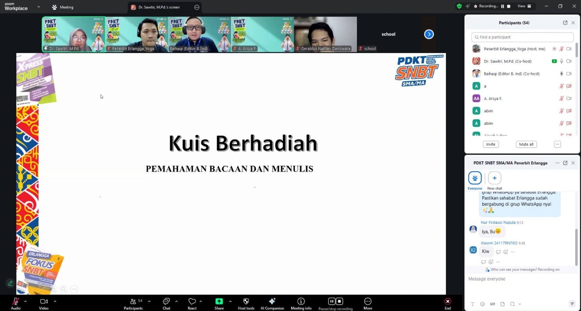 PDKT SNBT SMA/MA 14 Maret 2026 2