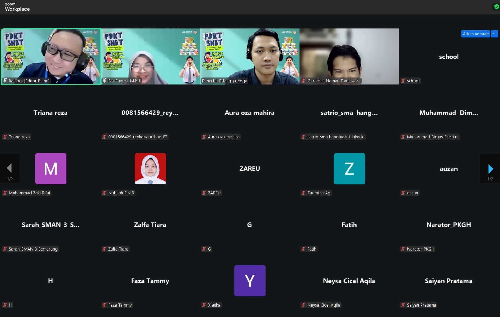 PDKT SNBT SMA/MA 14 Maret 20264