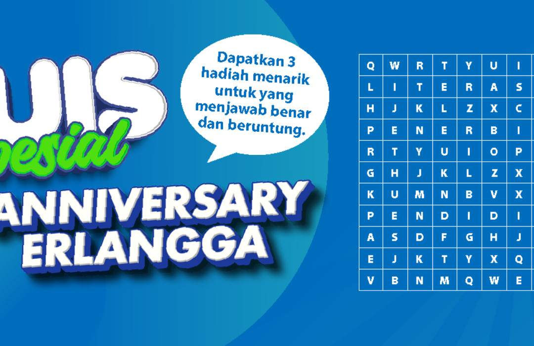 Kuis Spesial Anniversary Penerbit Erlangga