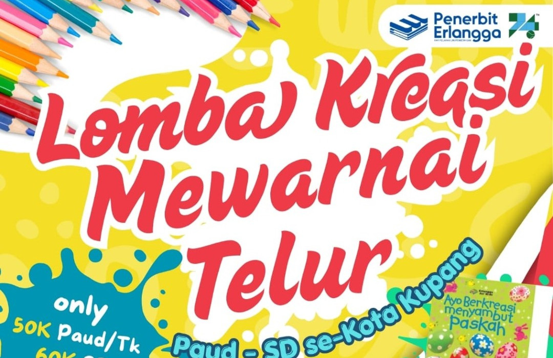 Lomba Kreasi Mewarnai Telur Paskah - NTT