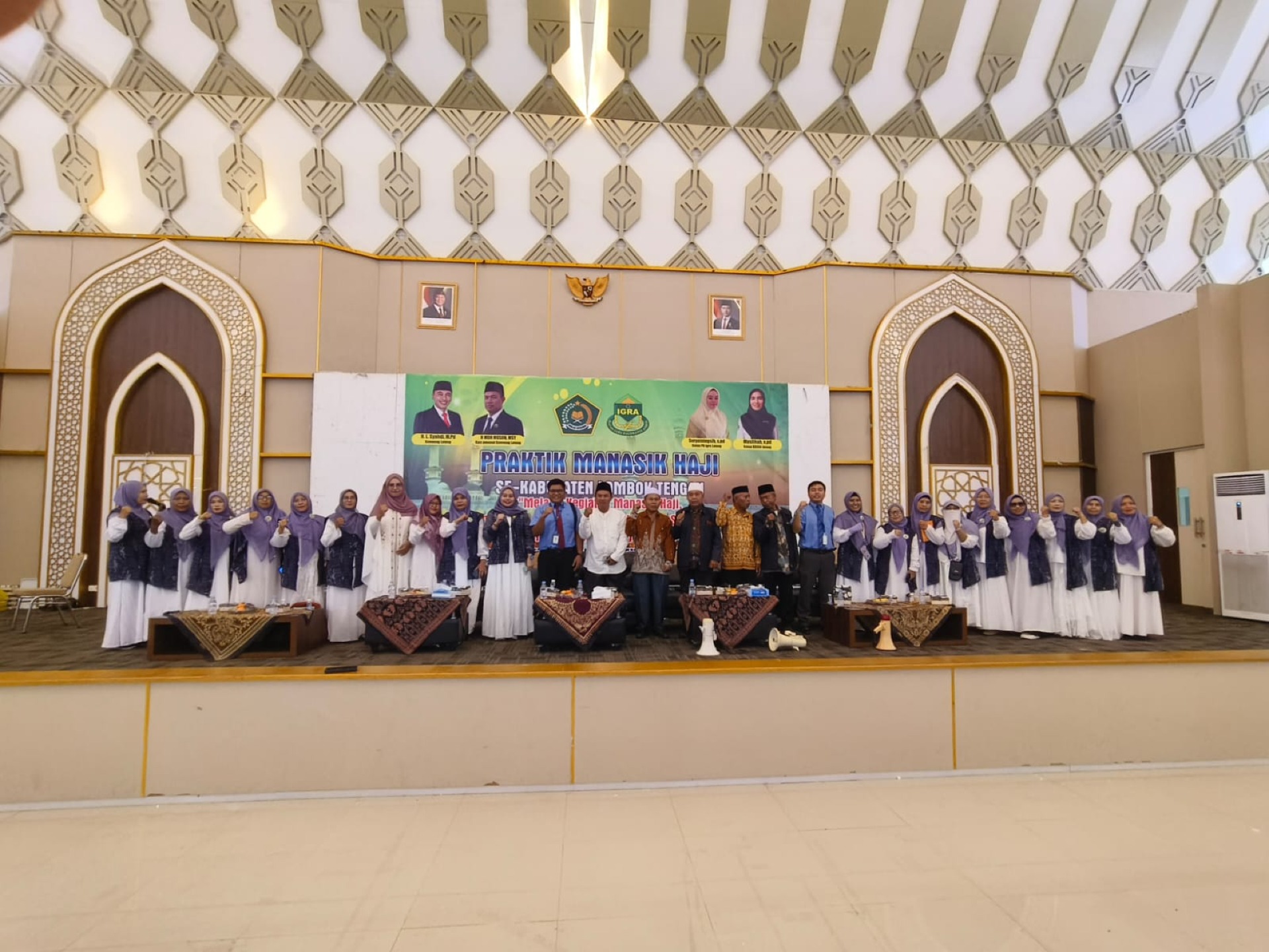 Praktik Manasik Haji IGRA Kabupaten Lombok Tengah 2