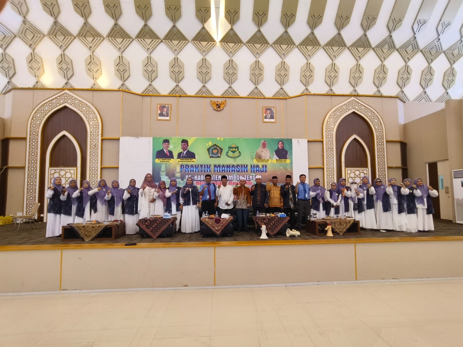Praktik Manasik Haji IGRA Kabupaten Lombok Tengah 4