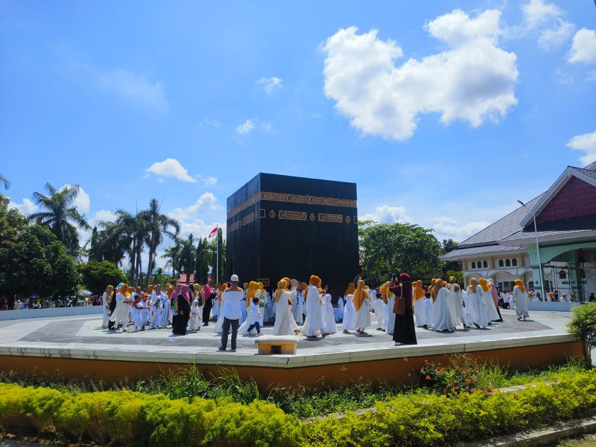 Praktik Manasik Haji IGRA Kabupaten Lombok Tengah