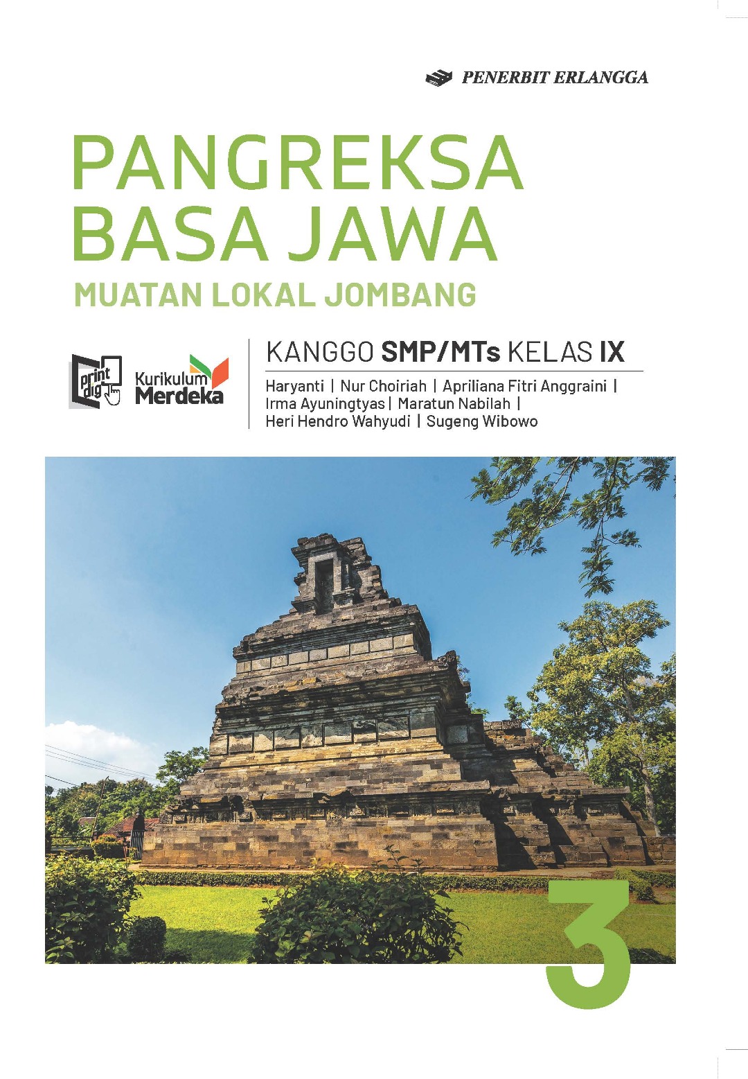 Pangreksa Basa Jawa: Muatan Lokal Jombang kanggo SMP/MTs Kelas IX
