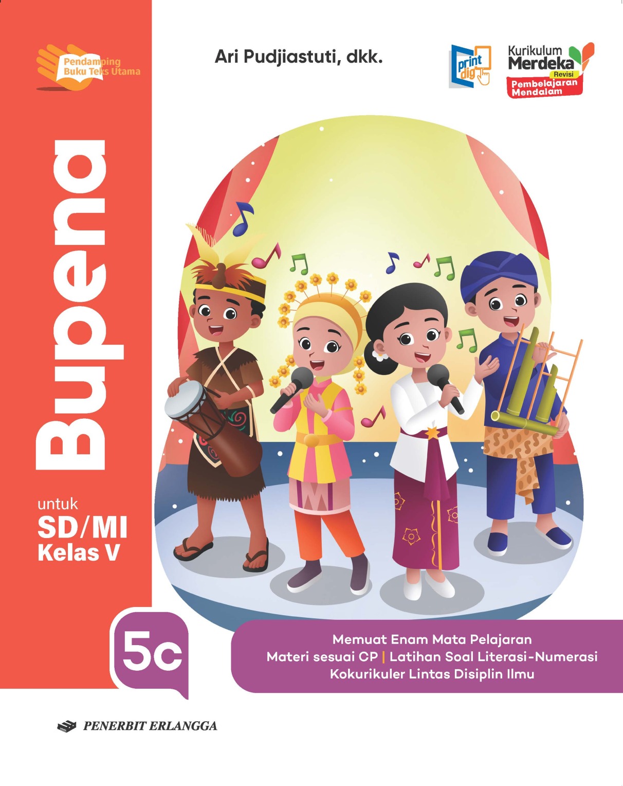 Bupena Jilid 5c untuk SD/MI Kelas V KM Revisi PM