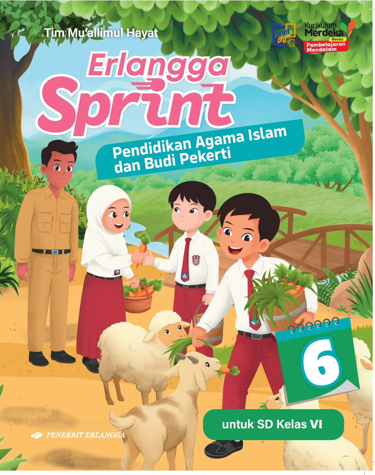 Sprint Pendidikan Agama Islam dan Budi Pekerti SD Kelas 6  KM Revisi PM