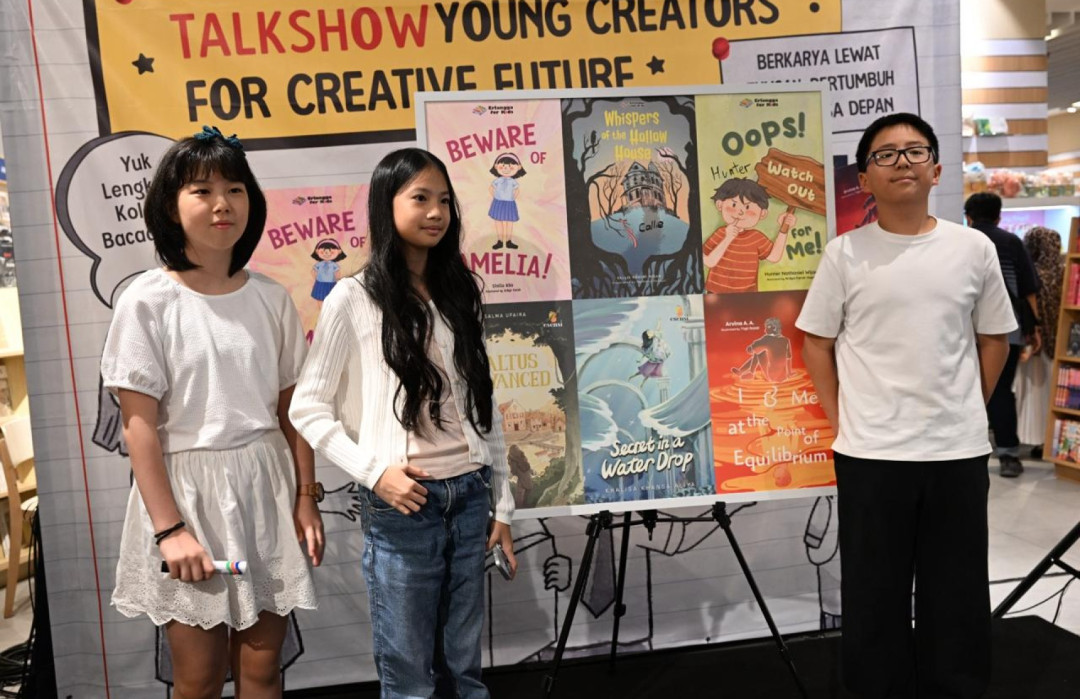 Kolaborasi Erlangga, Digimap, & Kinokuniya Lahirkan 6 Penulis Muda