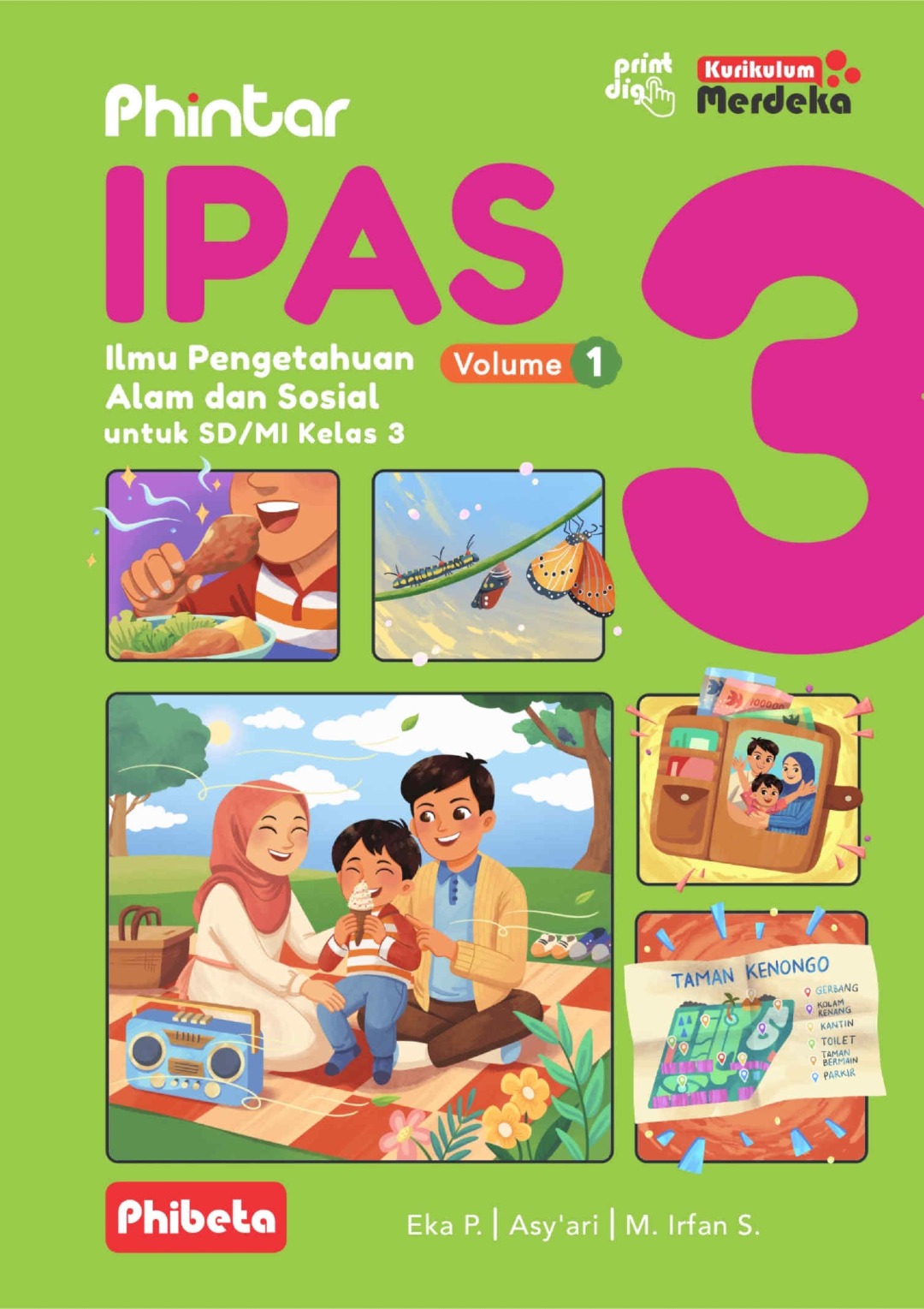 Phintar IPAS untuk SD/MI Kelas 3A KM Revisi