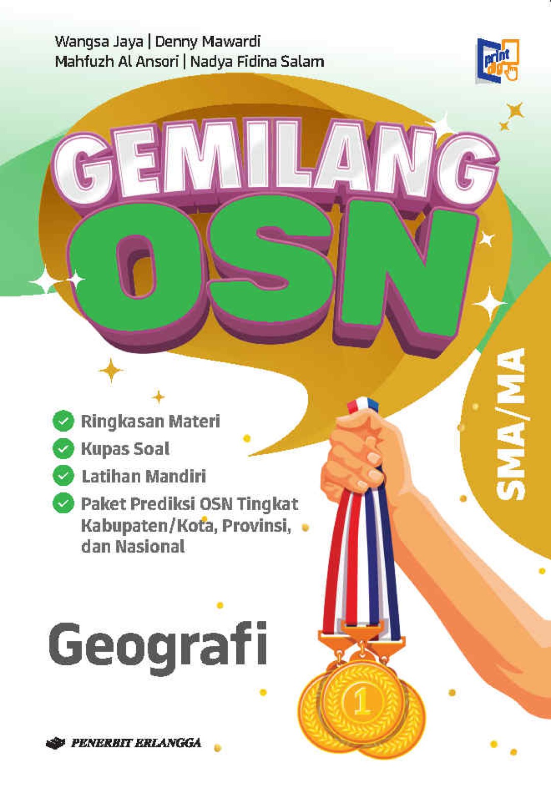 Gemilang OSN (Olimpiade Sains Nasional) Geografi SMA/MA 