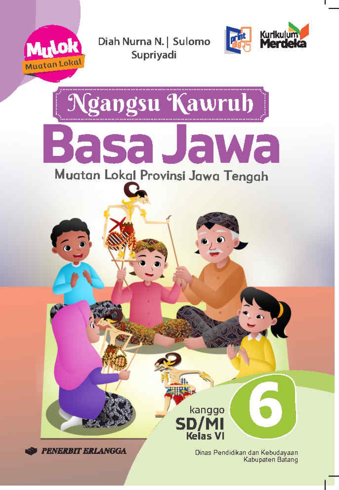 NGANGSU KAWRUH BASA JAWA (KAB. BATANG) KANGGO SD/MI KLS.6/KM