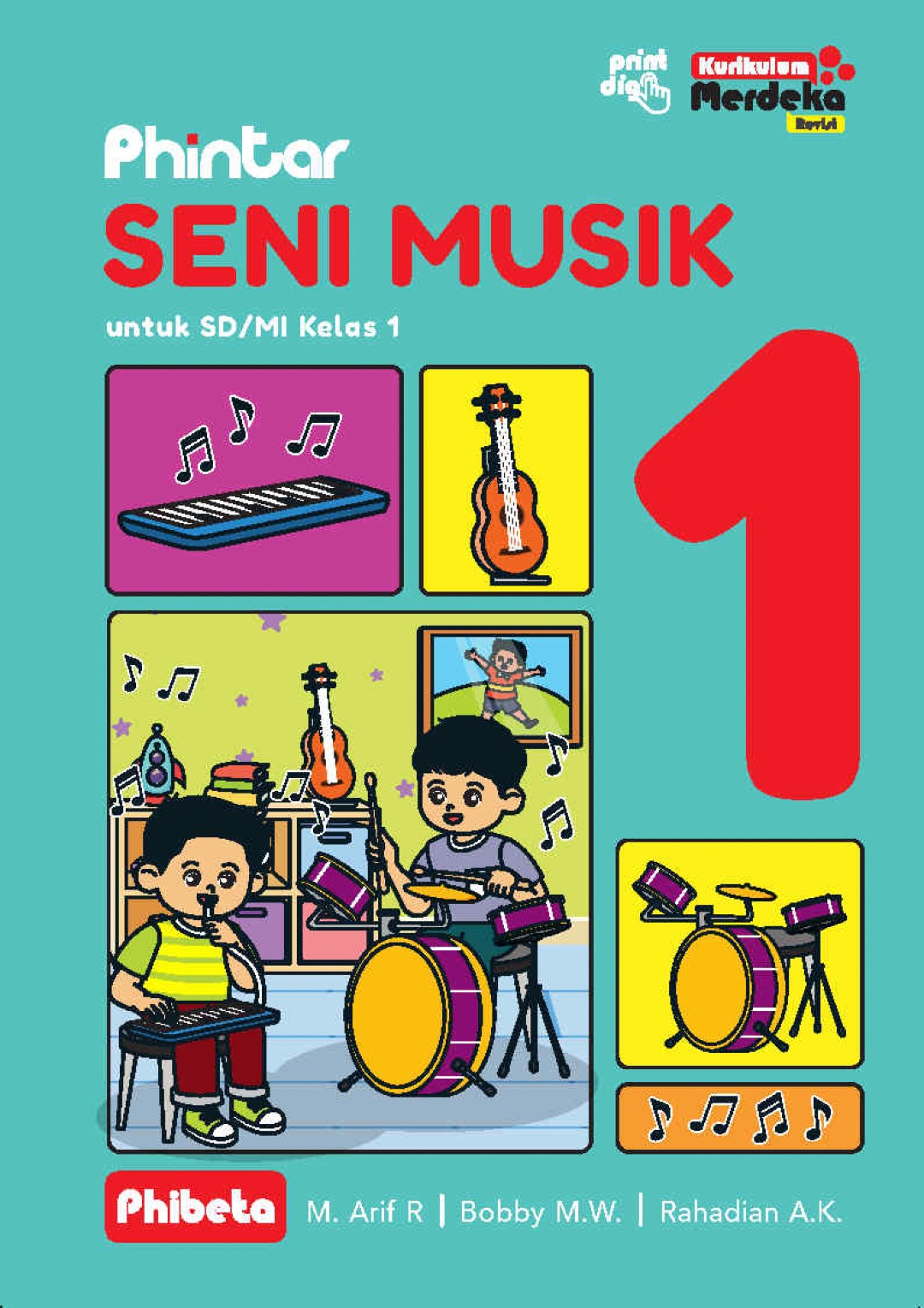 Phintar Seni Musik untuk SD/MI Kelas 1 Kurikulum Merdeka Revisi