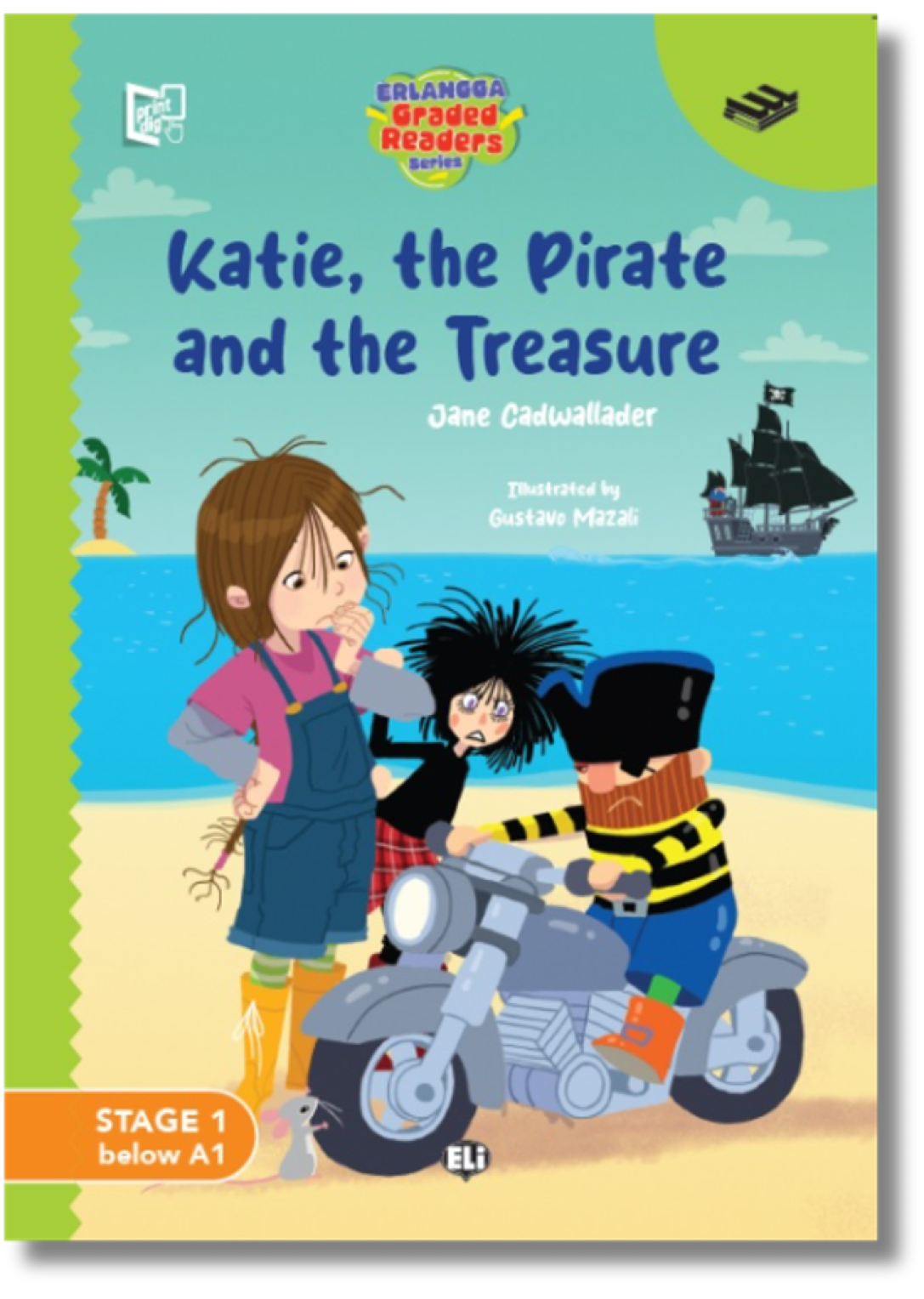 GRADED READERS KATIE, THE PIRATE & THE TREASURE (STAGE1 A1)