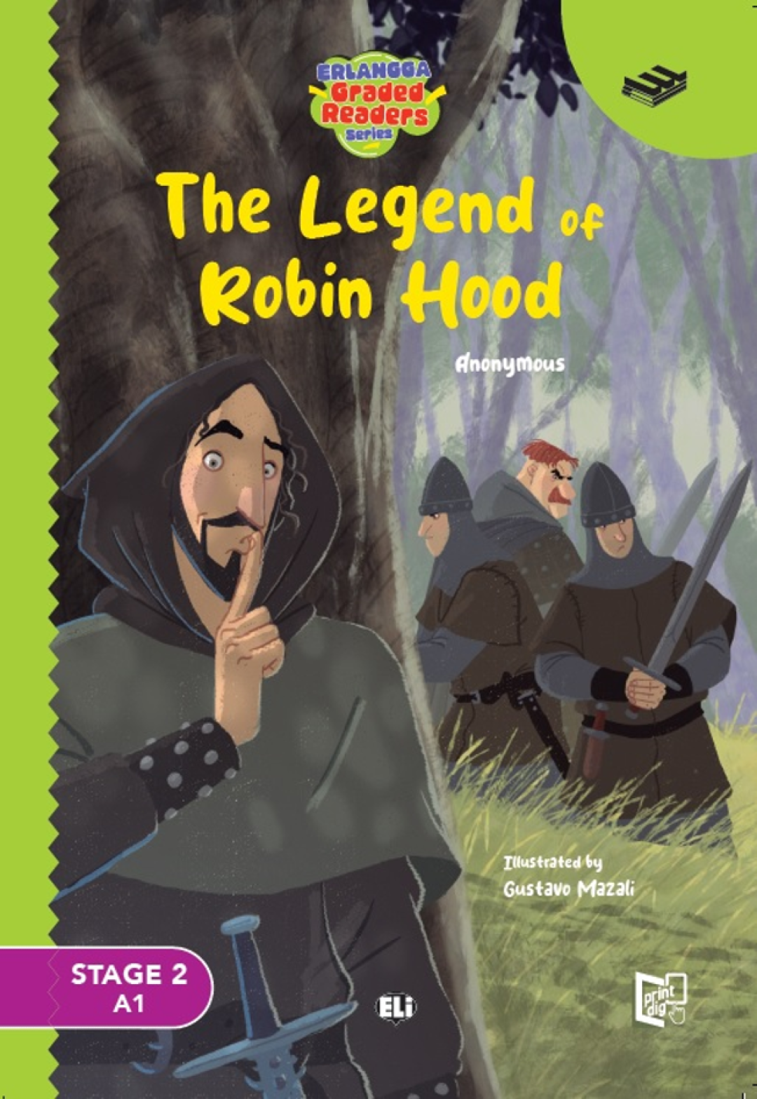 GRADED READERS: THE LEGEND OF ROBIN HOOD (STAGE2 A1)
