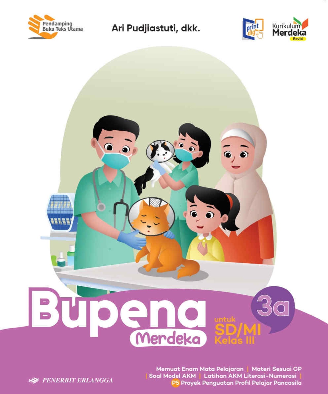 Bupena Merdeka Jilid 3a untuk SD/MI Kelas III KM Revisi